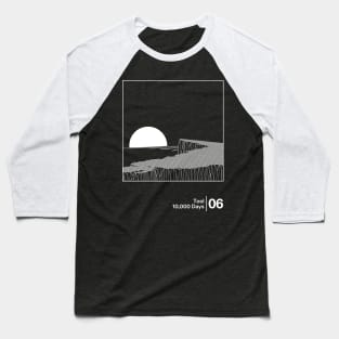 Tool - 10.000 Days / Minimal Style Graphic Artwork Design Baseball T-Shirt